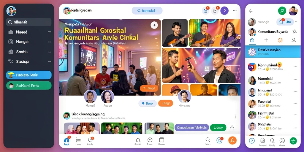 Tampilan antarmuka yang user-friendly.