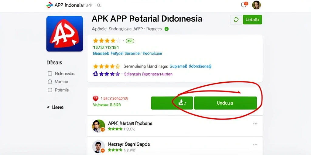 Tampilan antarmuka aplikasi yang menarik dan user-friendly.