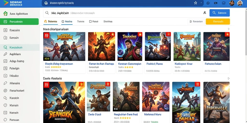 Tampilan antarmuka yang menarik dan user-friendly.