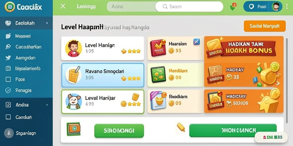 Screenshot menunjukkan antarmuka utama aplikasi PAKDE4D yang menarik.
