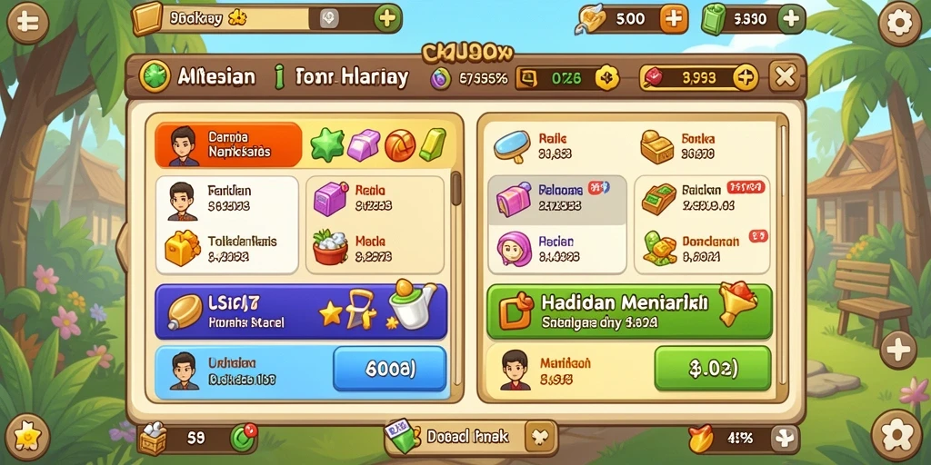 Tampilan utama aplikasi dengan navigasi yang mudah.
