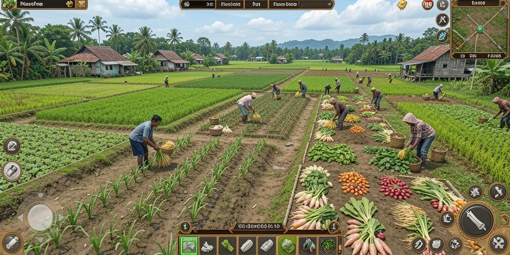 Tampilan grafis mencolok yang memikat.